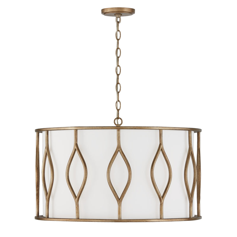 Cohen 4-Light Pendant in Mystic Luster - Lamps Expo
