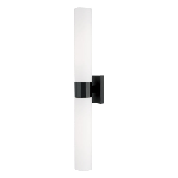 Sutton 2-Light Wall Sconce in Matte Black - Lamps Expo