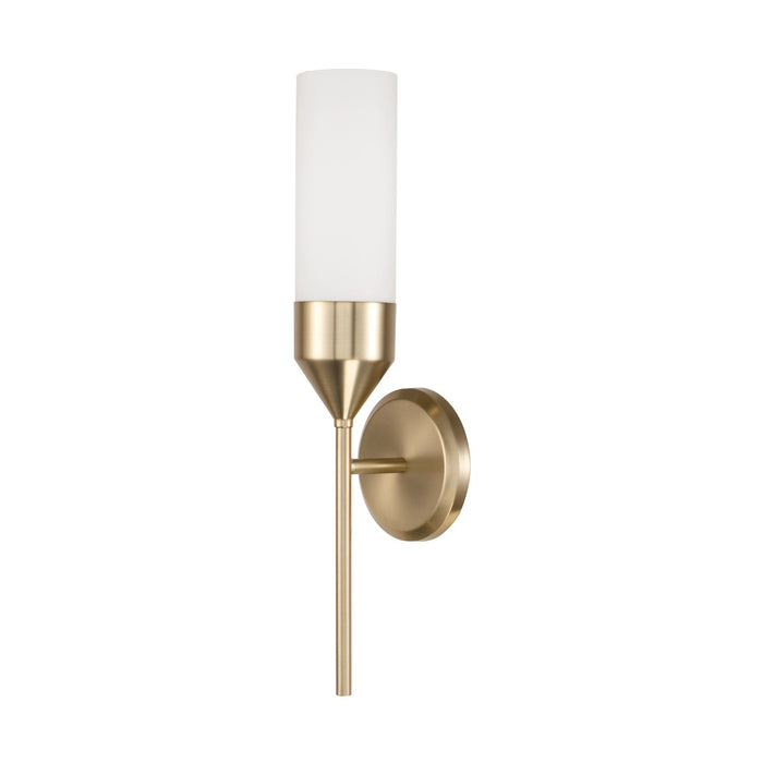 Devon 1-Light Wall Sconce in Matte Brass - Lamps Expo