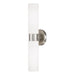 Theo 2-Light Wall Sconce in Brushed Nickel - Lamps Expo