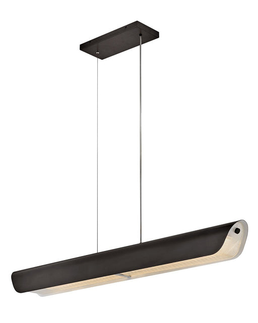 Arco 46" LED Linear Pendant in Black Oxide