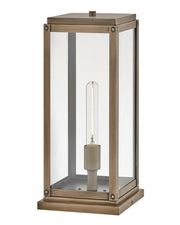 Max Medium Outdoor Pier Mount Light in Burnished Bronze