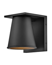 Hans Outdoor Wall Sconce in Black