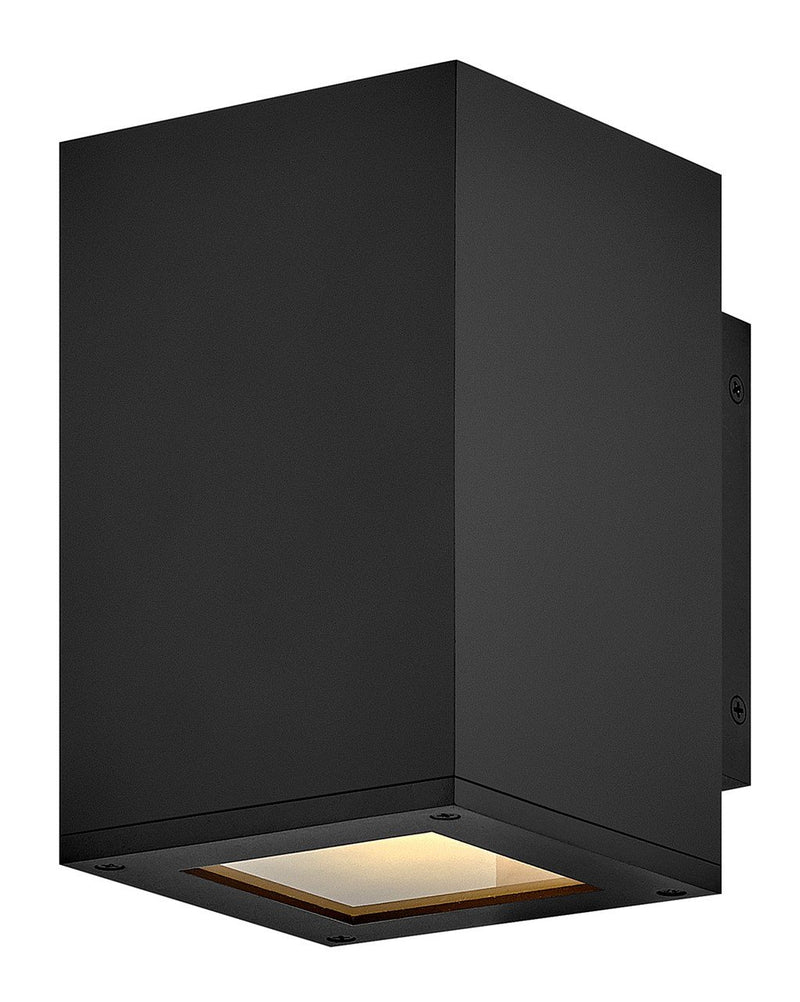 Tetra Outdoor Wall Sconce in Black