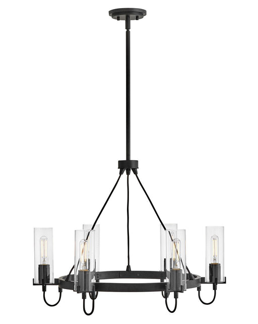 Ryden 6-Light Chandelier in Black