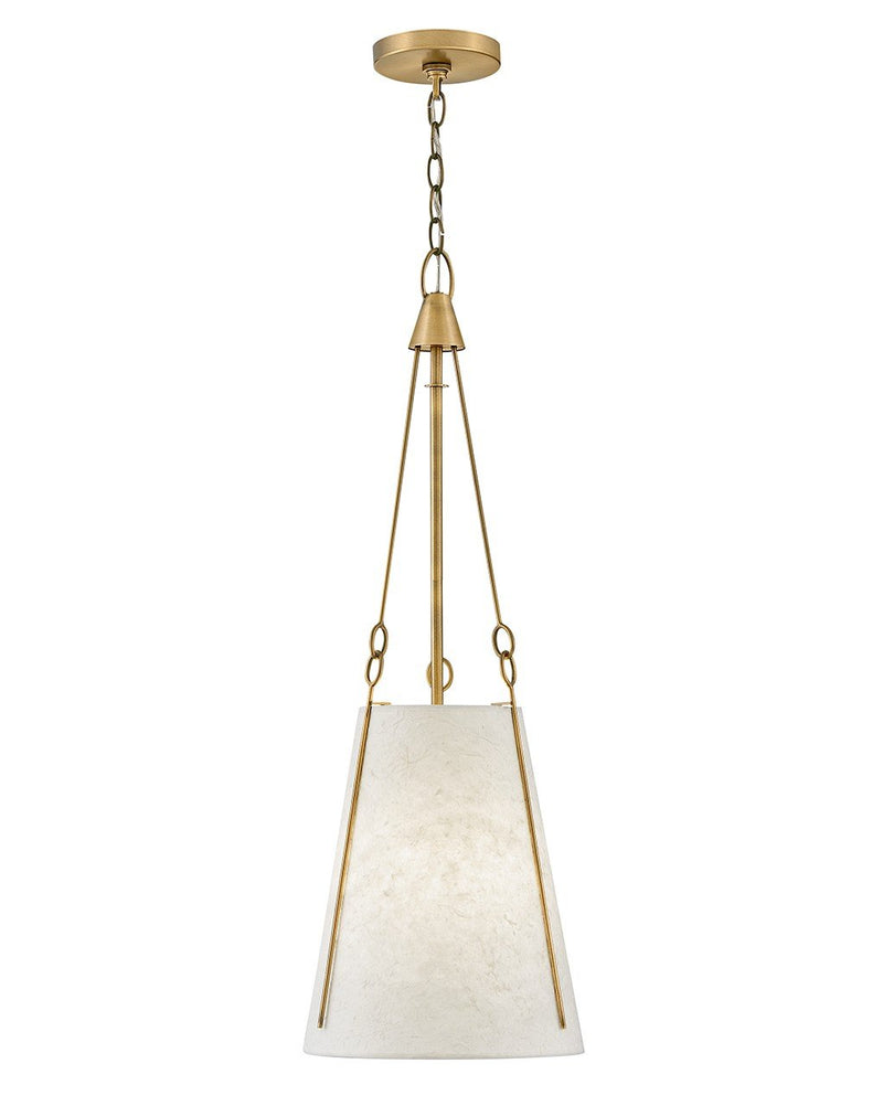 Danvers Pendant in Lacquered Dark Brass