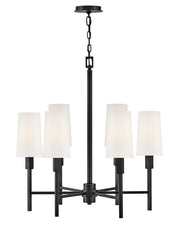 Fenwick 6-Light Chandelier in Black
