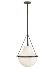 Collins 15" Pendant in Black Oxide