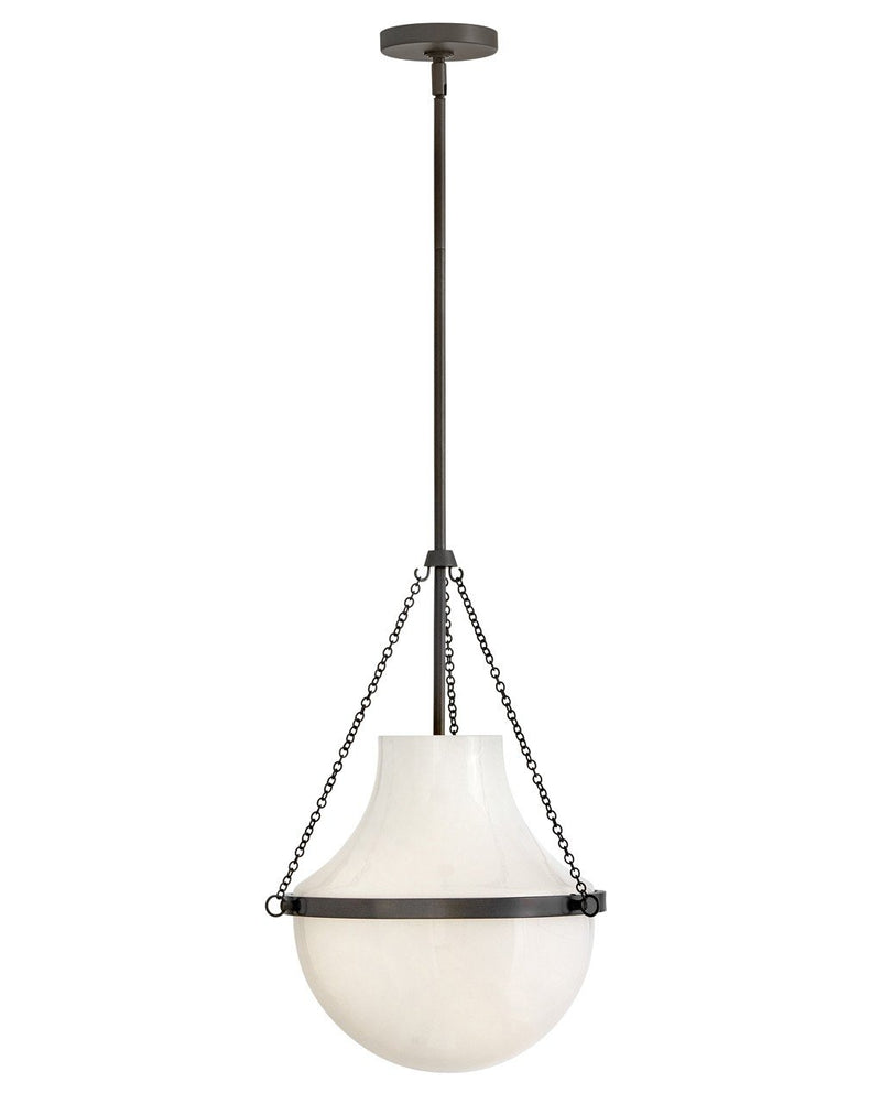 Collins 15" Pendant in Black Oxide