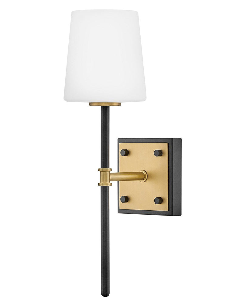 Saunders Wall Sconce in Black