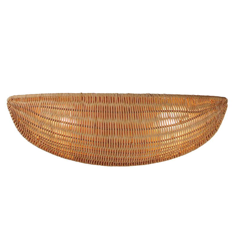 Bower 2 Light Wall Sconce in Natural Aged Brass