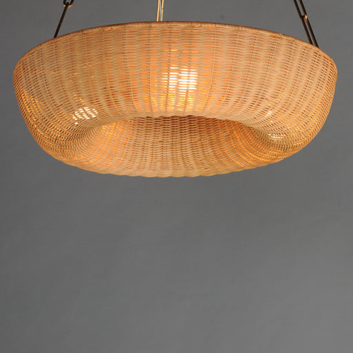 Bower 24" Pendant in Natural Aged Brass