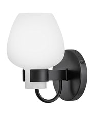 Sylvie Bath Sconce in Black