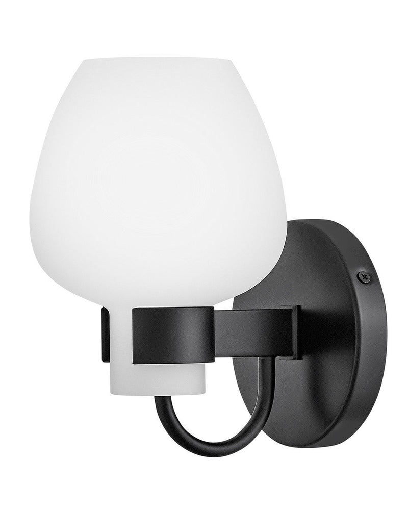 Sylvie Bath Sconce in Black