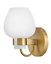 Sylvie Bath Sconce in Heritage Brass