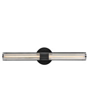 Georgette 24" Bath Vanity Light in Black
