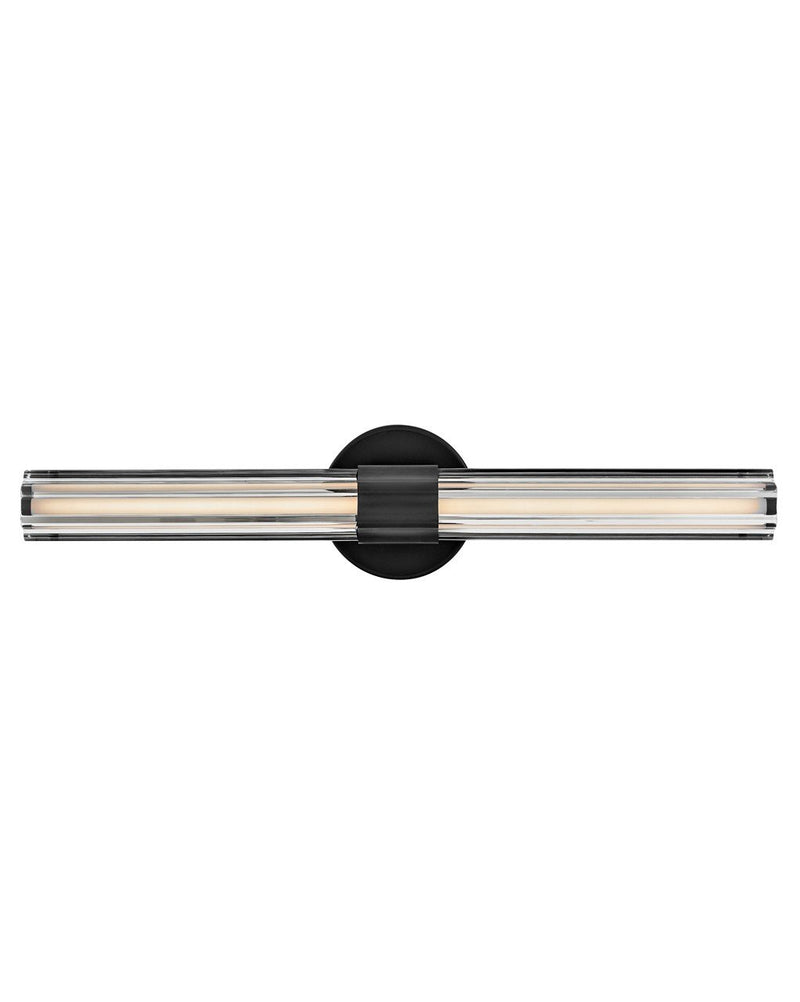 Georgette 24" Bath Vanity Light in Black