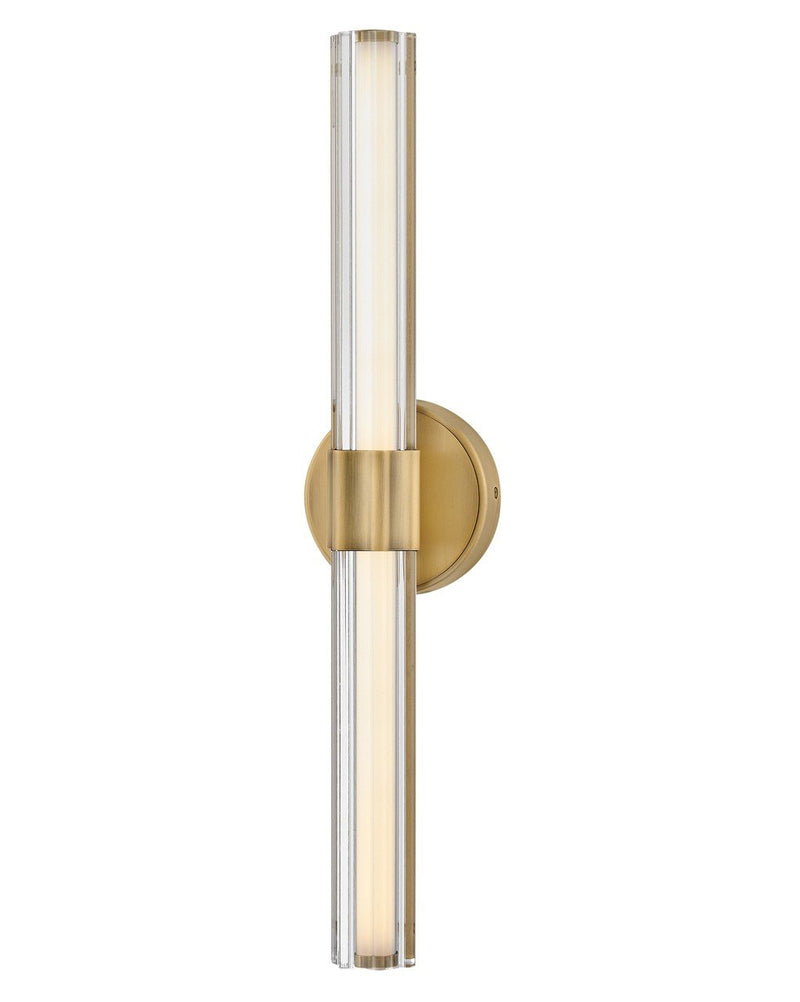 Georgette 24" Bath Vanity Light in Lacquered Brass