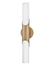 Grace 22.75" Wall Sconce in Textured Heritage Brass