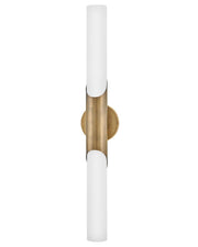 Grace 30" Bath Sconce in Textured Heritage Brass
