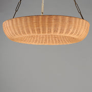 Bower 30" Pendant in Natural Aged Brass