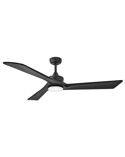 Sculpt 60" Outdoor Smart Ceiling Fan with Light in Matte Black