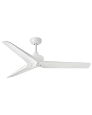 Chisel 52" Outdoor Smart Ceiling Fan in Matte White