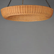 Bower 40" Pendant in Natural Aged Brass