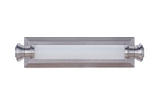 Langston 18" LED Vanity in Brushed Polished Nickel