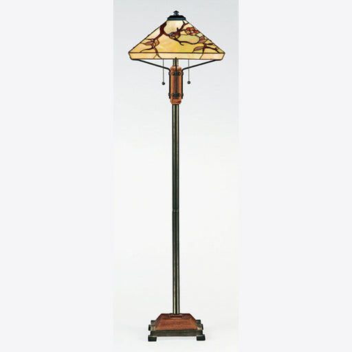 Grove Park 2-Light Floor Lamp in Multi