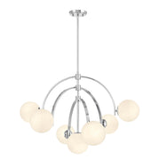 Marias 7-Light Cluster Pendant in Polished Chrome