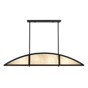 Legacy 4-Light Linear Pendant in Matte Black