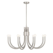 Sorrento 8-Light Chandelier in Satin Nickel
