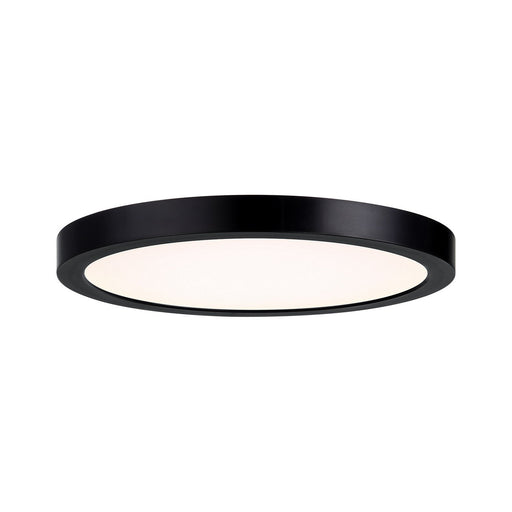 10" Ultra-Slim LED Flush Mount in Black