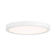 10" Ultra-Slim LED Flush Mount in White