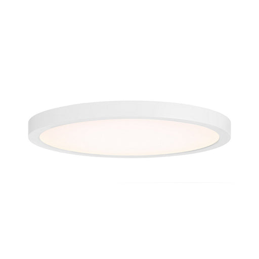 12" Ultra-Slim LED Flush Mount in White