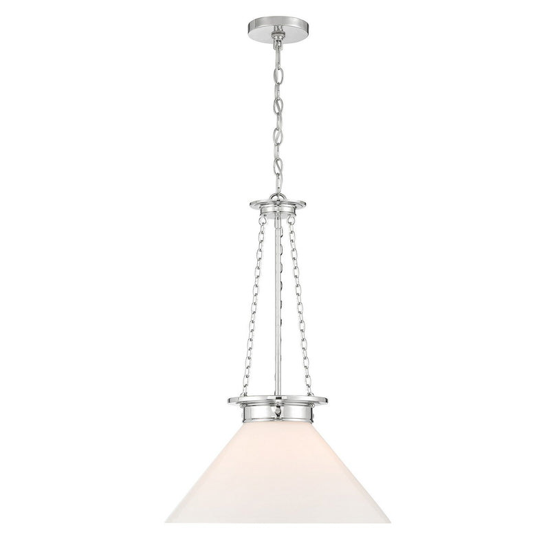 Myers Pendant in Polished Nickel