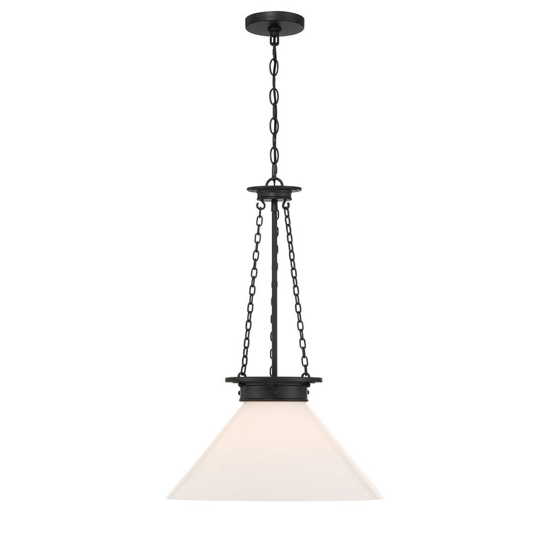 Myers Pendant in Matte Black
