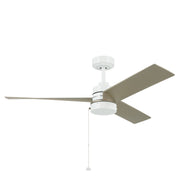 Spyn Lite 52" Ceiling Fan in White