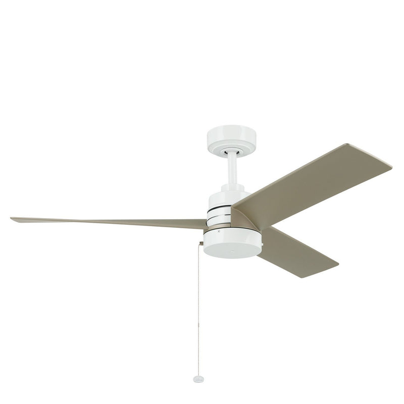 Spyn Lite 52" Ceiling Fan in White