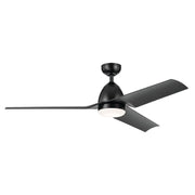 Fit 54" Ceiling Fan in Satin Black - Lamps Expo