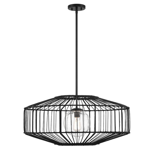 Marcy Pendant in Matte Black