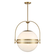 Thornhill 3-Light Pendant in Warm Brass