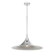 Bowdin Pendant in Polished Chrome