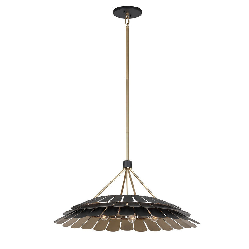 Turaco 6-Light Pendant in Midnight