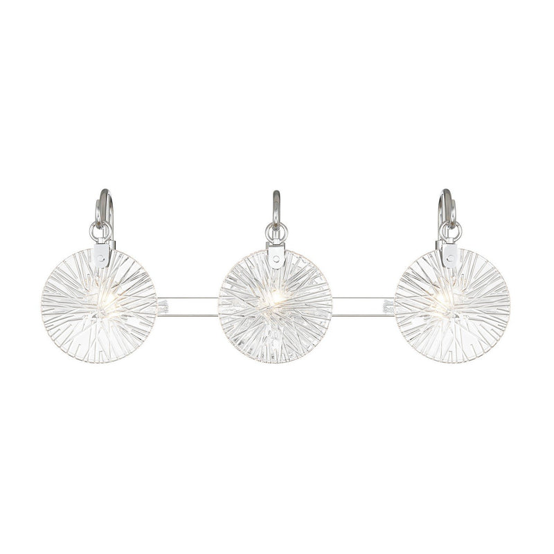 Addison 3-Light Bath Vanity Light in Polished Chrome