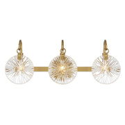 Addison 3-Light Bath Vanity Light in Warm Brass