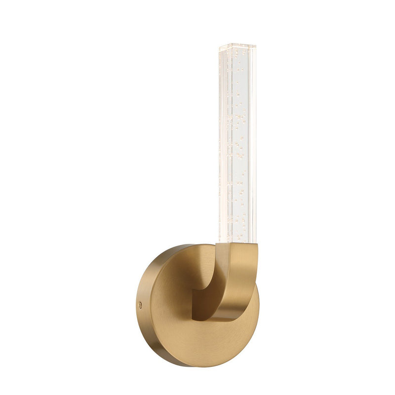 Del Mar Wall Sconce in Warm Brass