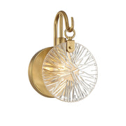 Addison Wall Sconce in Warm Brass