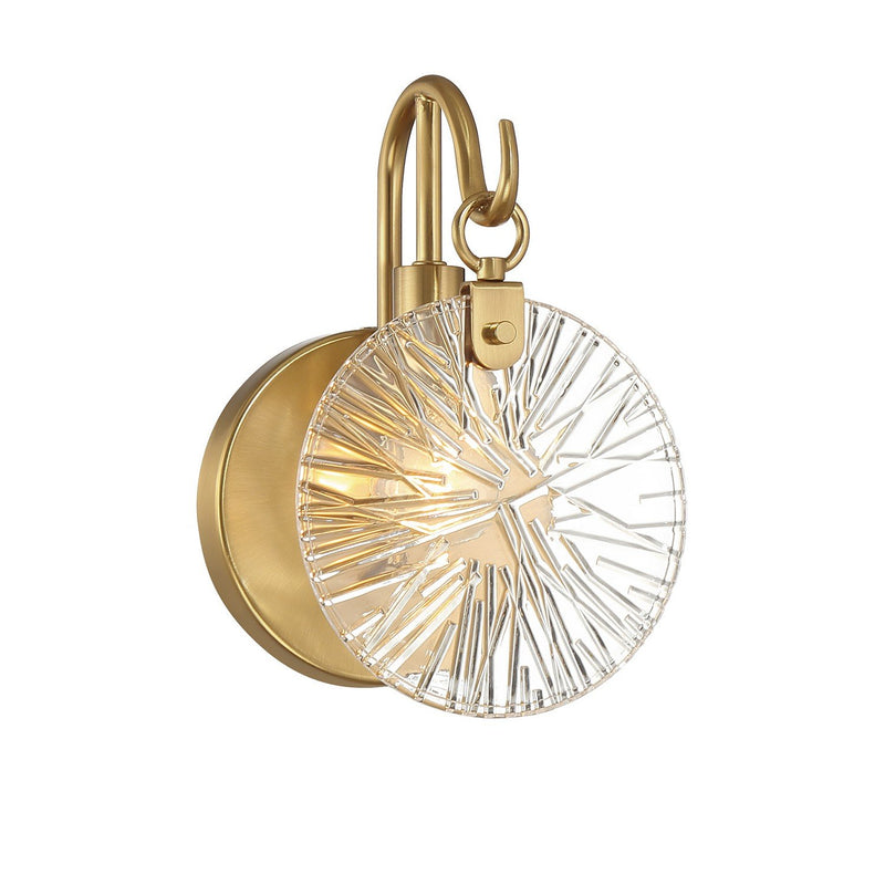 Addison Wall Sconce in Warm Brass